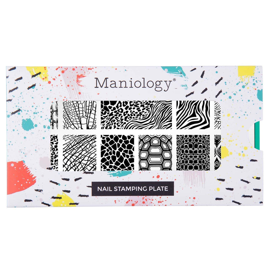 Prowl and Polish (M442) - Nail Stamping Plate