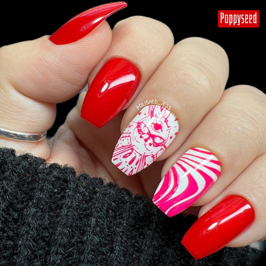 Rainbow Splash: 6-Piece Sheer Tint Stamping Polish Set