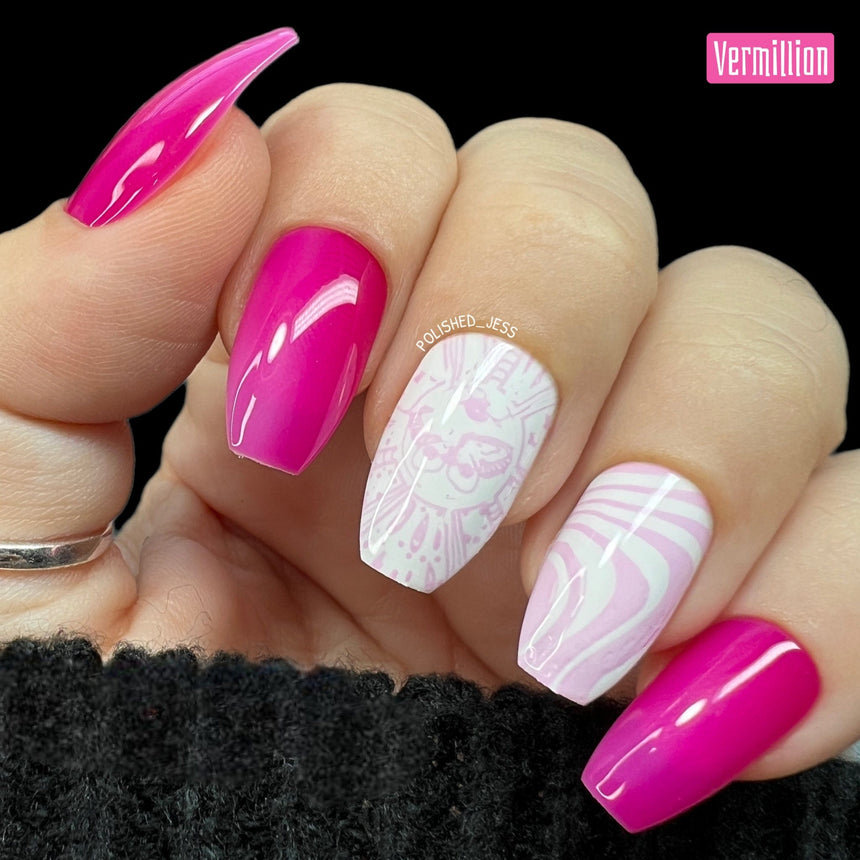 Rainbow Splash: 6-Piece Sheer Tint Stamping Polish Set