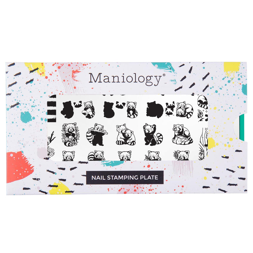 Red Panda (M680) - Nail Stamping Plate