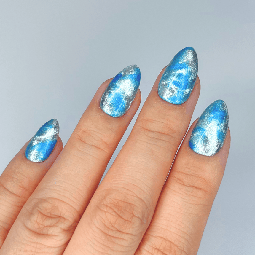 Round Magnetic Nail Art Beads Ring