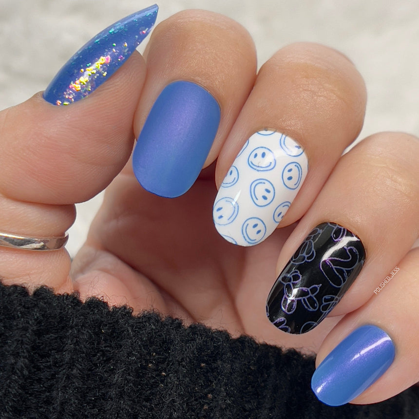 Sandy Beach: 3-Piece Duochrome Stamping Polish Set