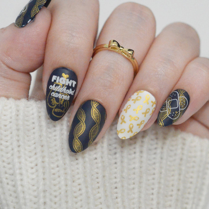 SFAC: American Childhood Cancer Organization (M576) - Nail Stamping Plate