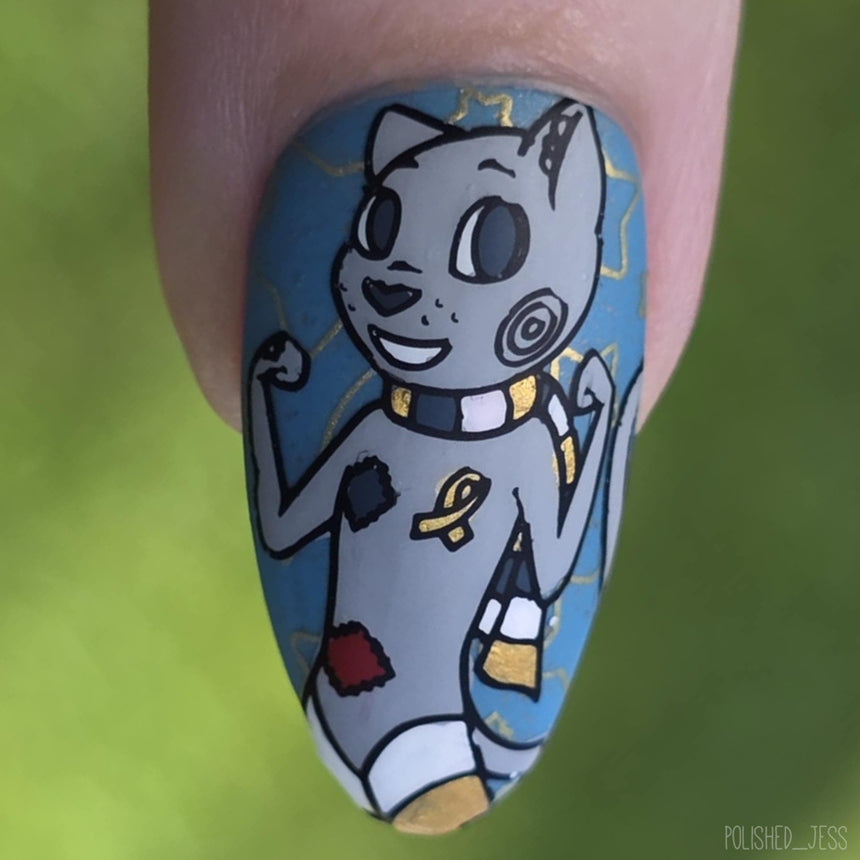 SFAC: American Childhood Cancer Organization (M576) - Nail Stamping Plate