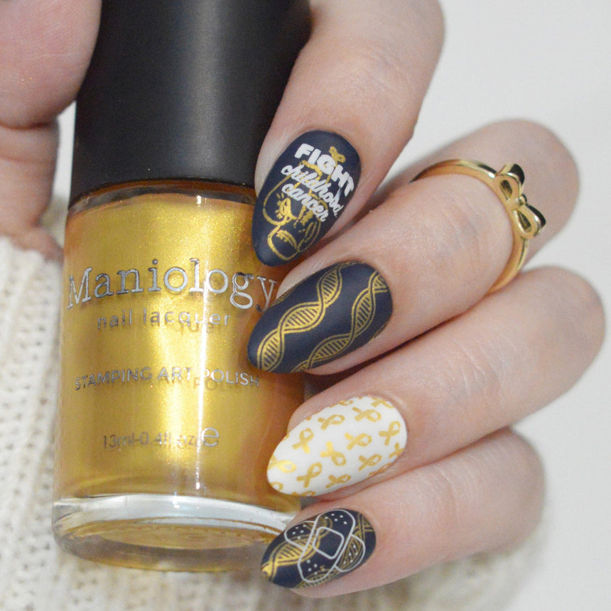 SFAC - American Childhood Cancer Organization Nail Stamping Bundle