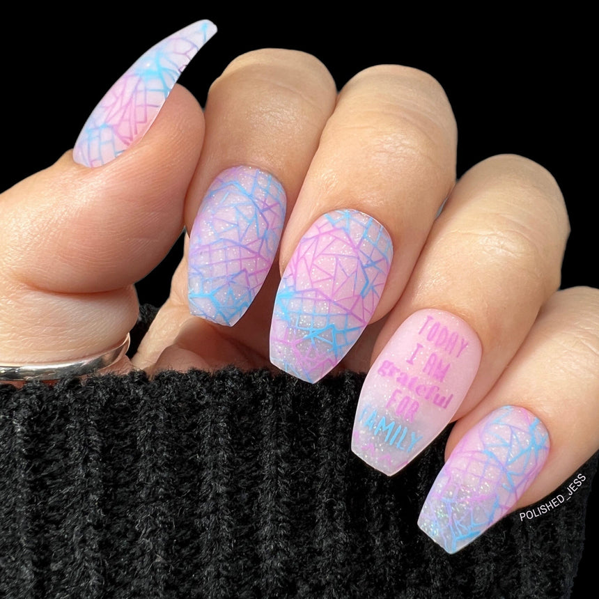 SFAC: Grateful Peoples (M414) - Nail Stamping Plate