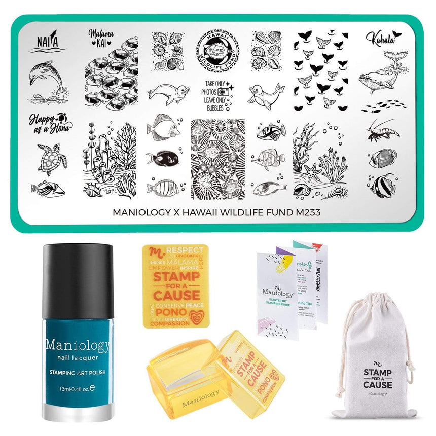 SFAC: Hawaii Wildlife Fund Nail Stamping Bundle