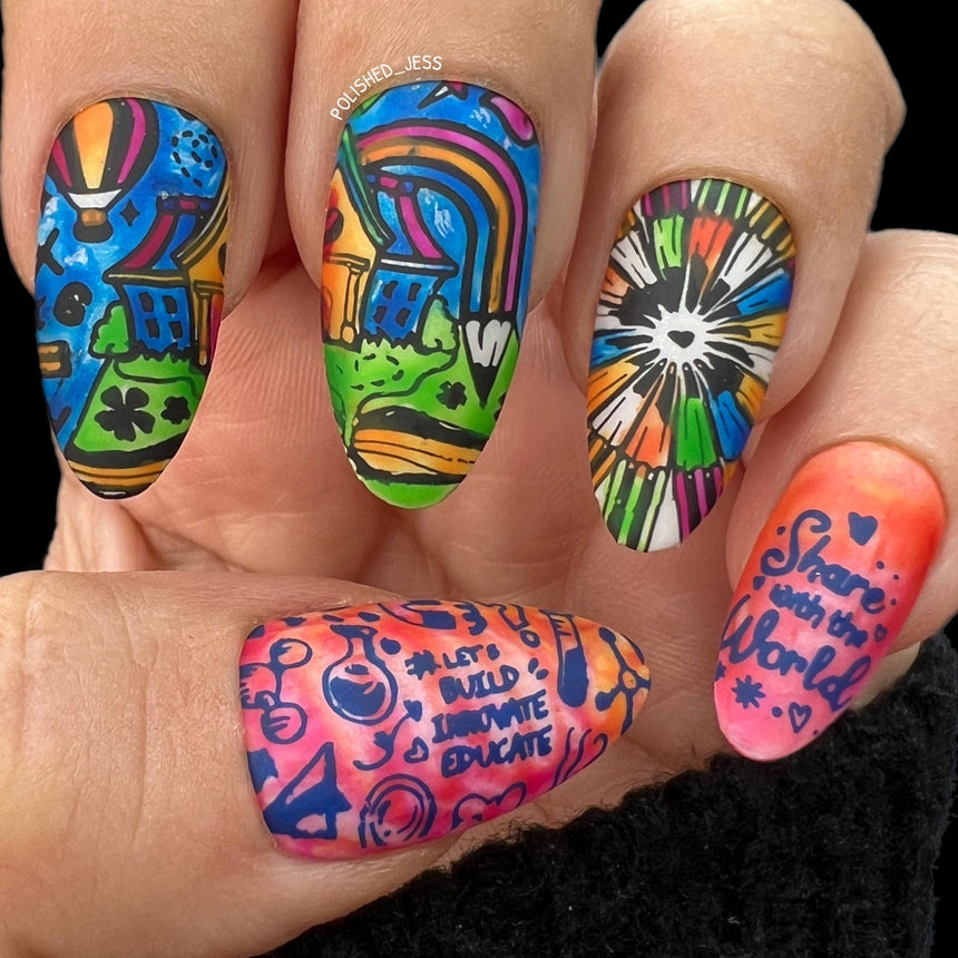 SFAC - Pencils Of Promise Nail Stamping Bundle