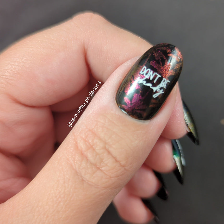 Shake Your Palm Fronds (M387) - Nail Stamping Plate