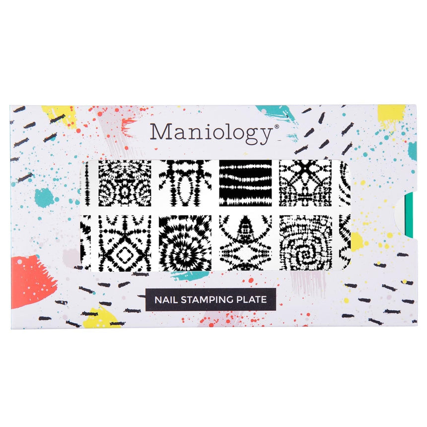 Shibori (M446) - Nail Stamping Plate