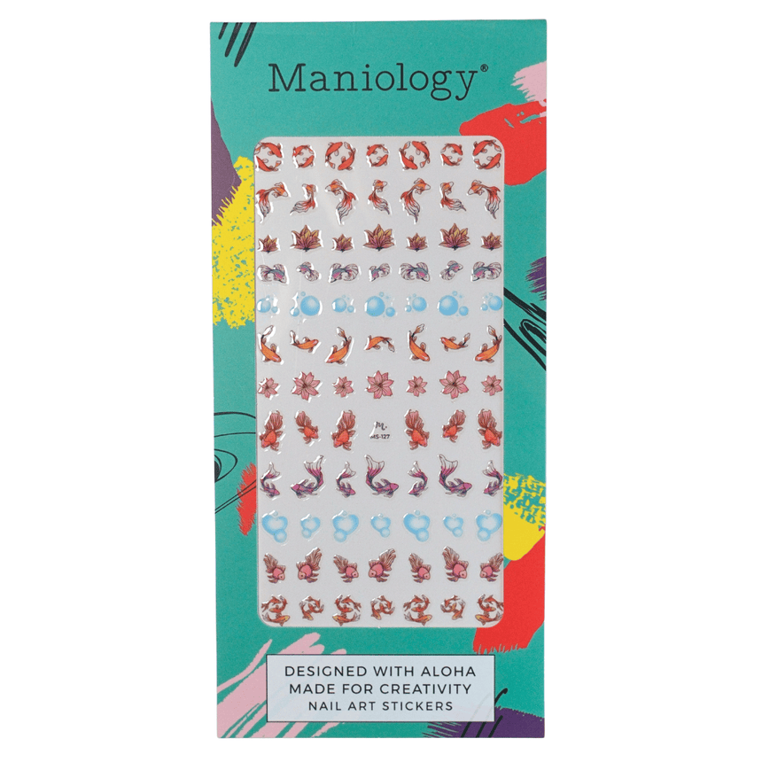 Shimmering Scales (MS-127) - Nail Art Sticker