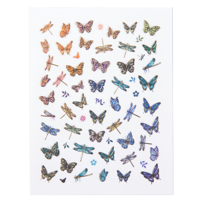 Sky Dancers - 2pc Nail Art Sticker Set