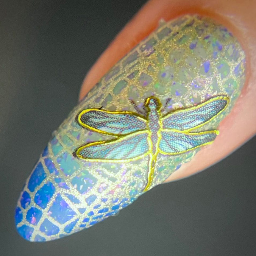 Sky Dancers - 2pc Nail Art Sticker Set