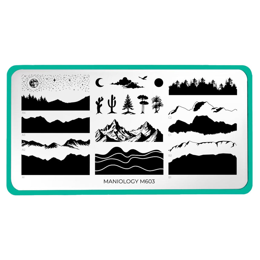 Skyline Summit (M603) - Nail Stamping Plate