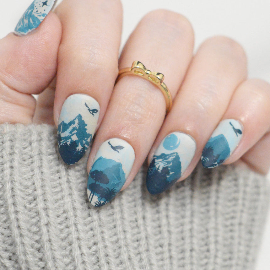 Skyline Summit (M603) - Nail Stamping Plate