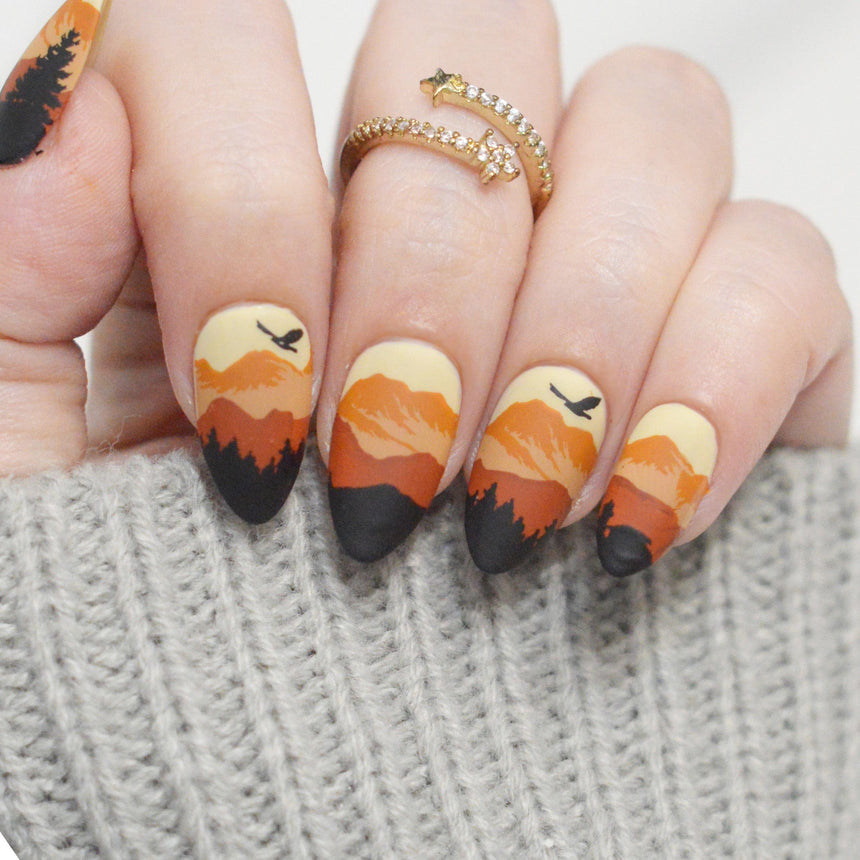 Skyline Summit (M603) - Nail Stamping Plate