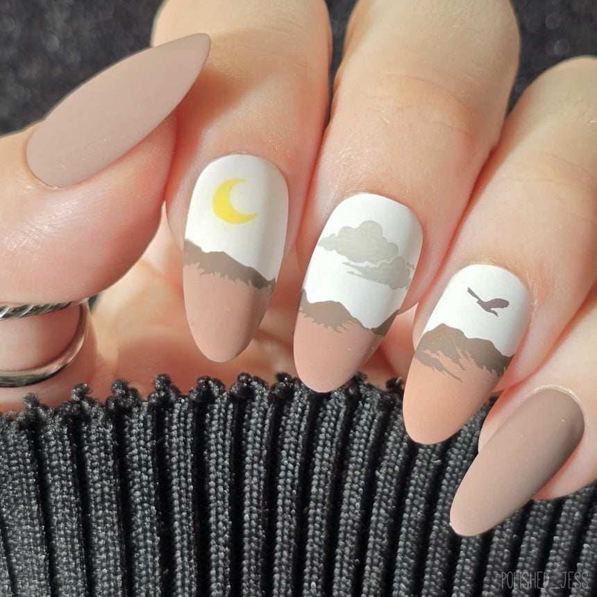 Skyline Summit (M603) - Nail Stamping Plate