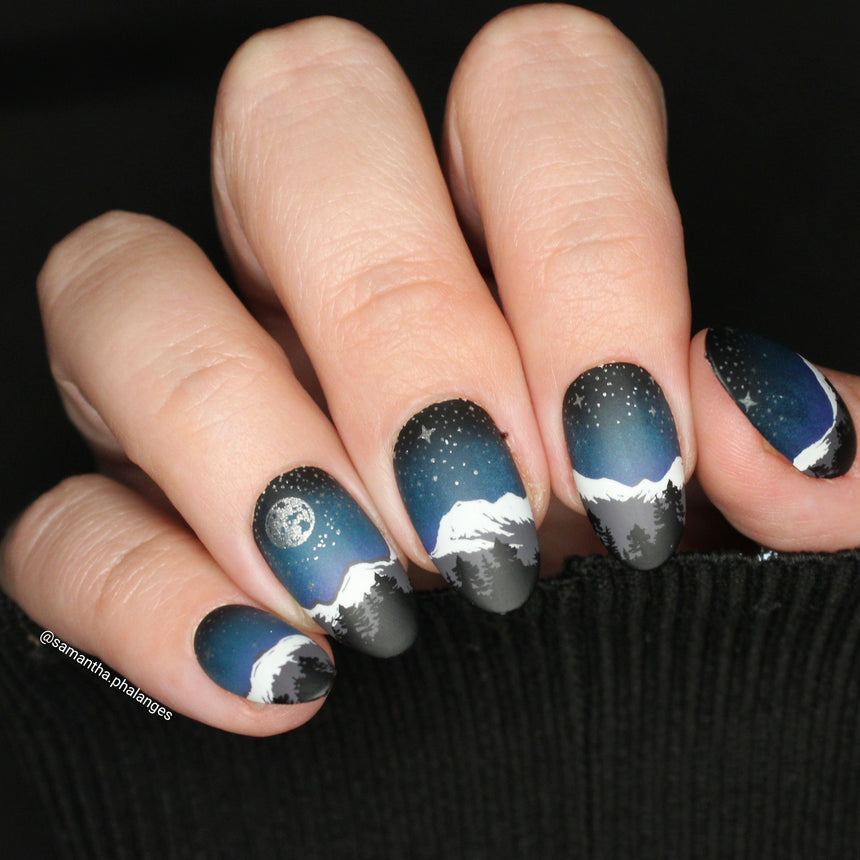 Skyline Summit (M603) - Nail Stamping Plate