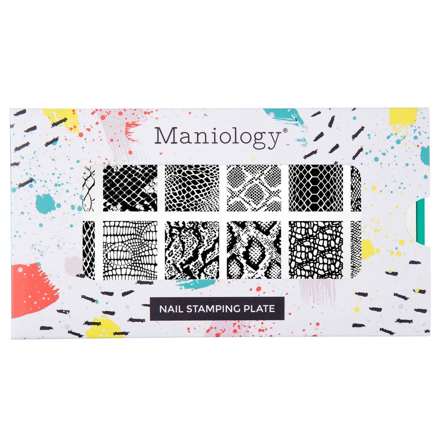 Slither in Style (M441) - Nail Stamping Plate