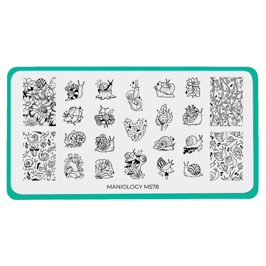 Slow & Steady (M578) - Nail Stamping Plate