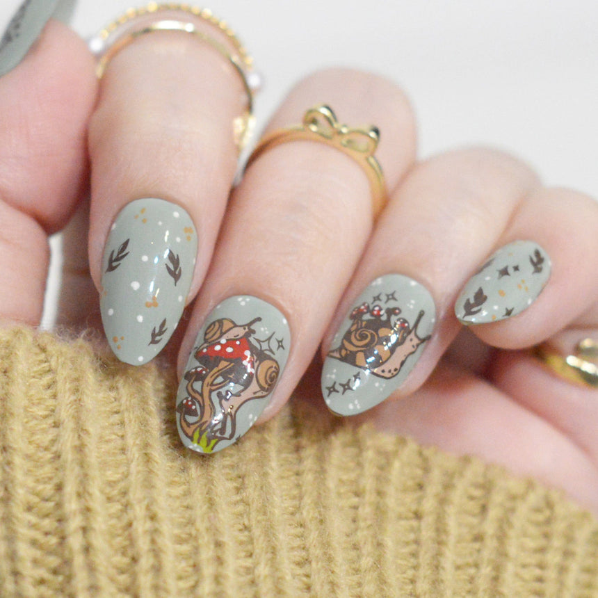 Slow & Steady (M578) - Nail Stamping Plate