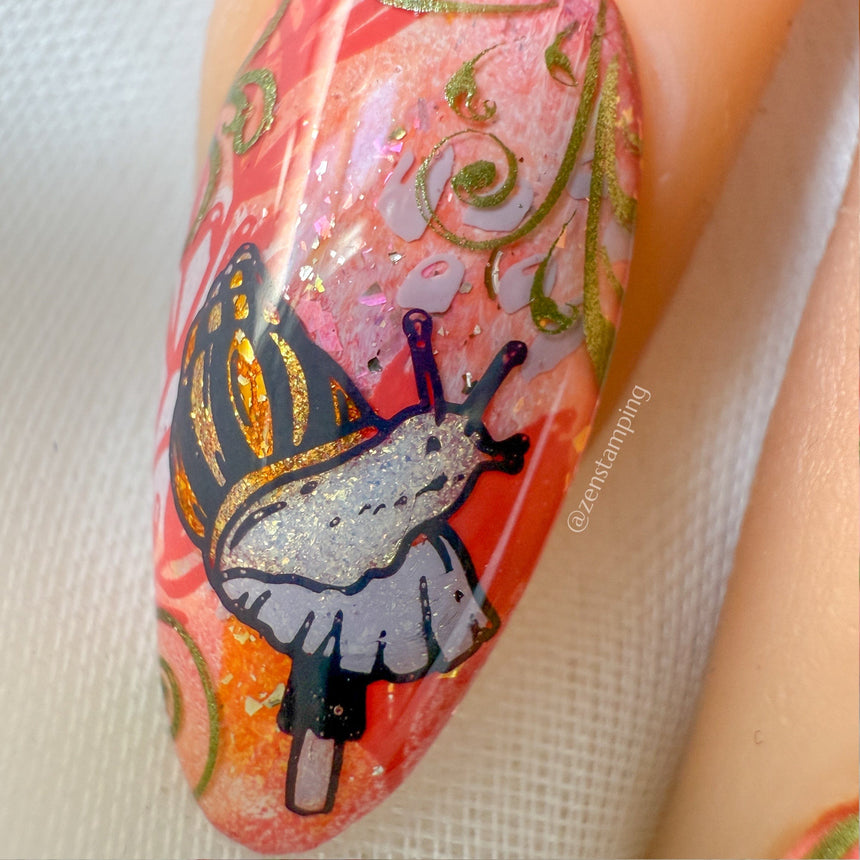 Slow & Steady (M578) - Nail Stamping Plate