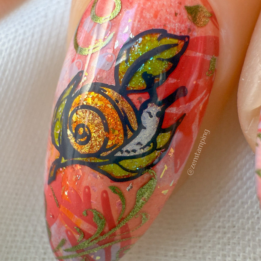 Slow & Steady (M578) - Nail Stamping Plate