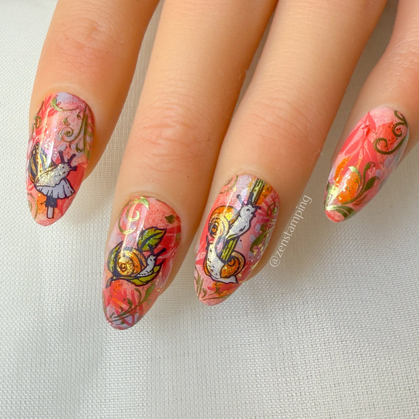 Slow & Steady (M578) - Nail Stamping Plate