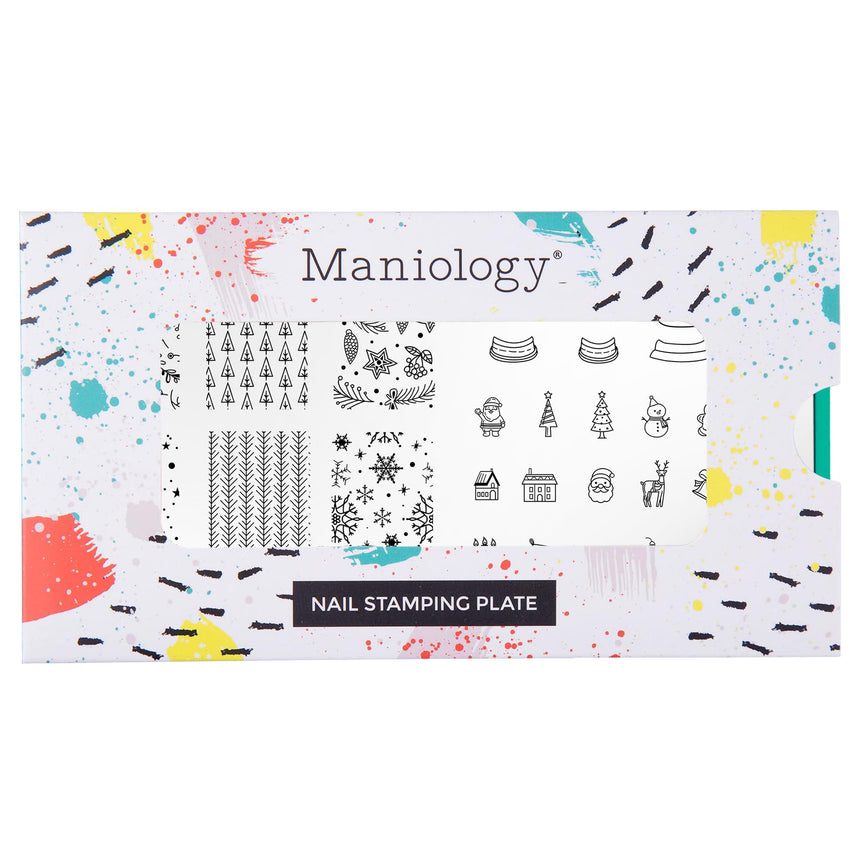Snow Globes (M750) - Nail Stamping Plate