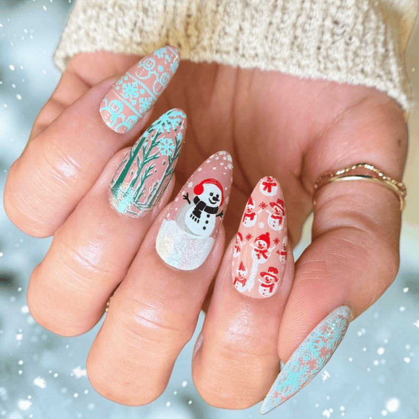 Snowman Workshop: Nail Stamping Starter Kit