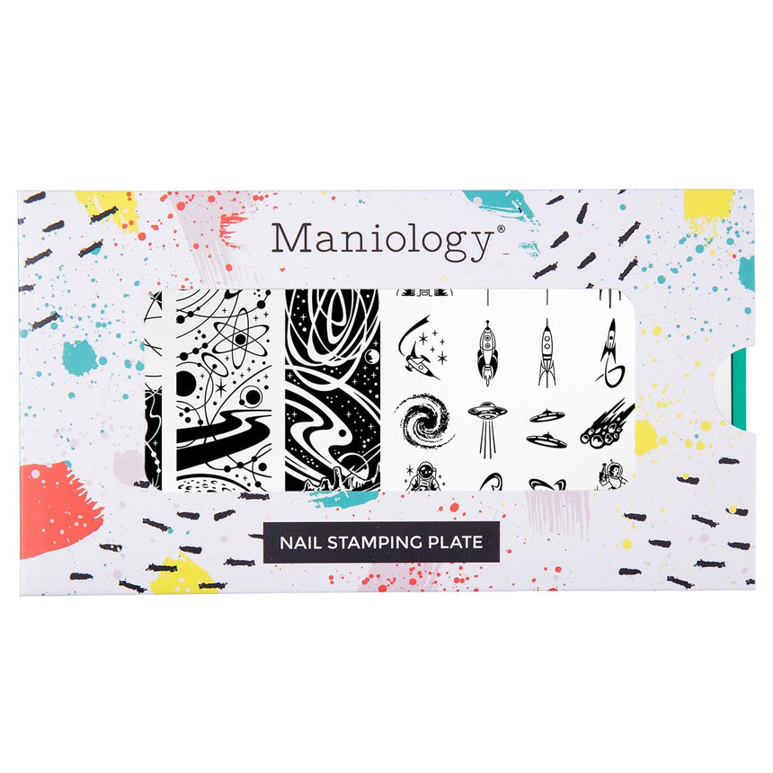 Space Age: Atomic Orbit (M599) - Nail Stamping Plate