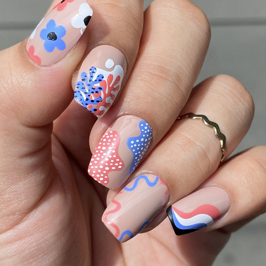 Special FX: Contours (M299) - Nail Stamping Plate