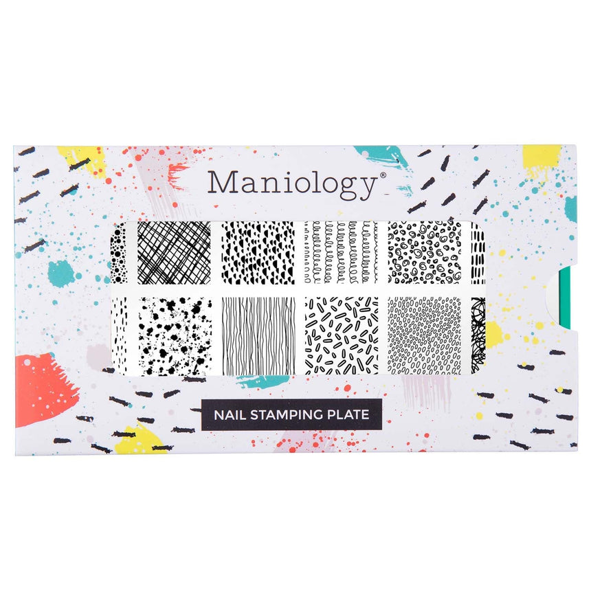 Special FX: Doodles (M436) - Nail Stamping Plate
