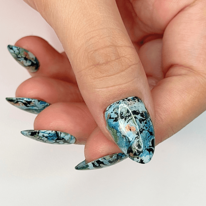 Special FX: Fluid Art (M464) - Nail Stamping Plate