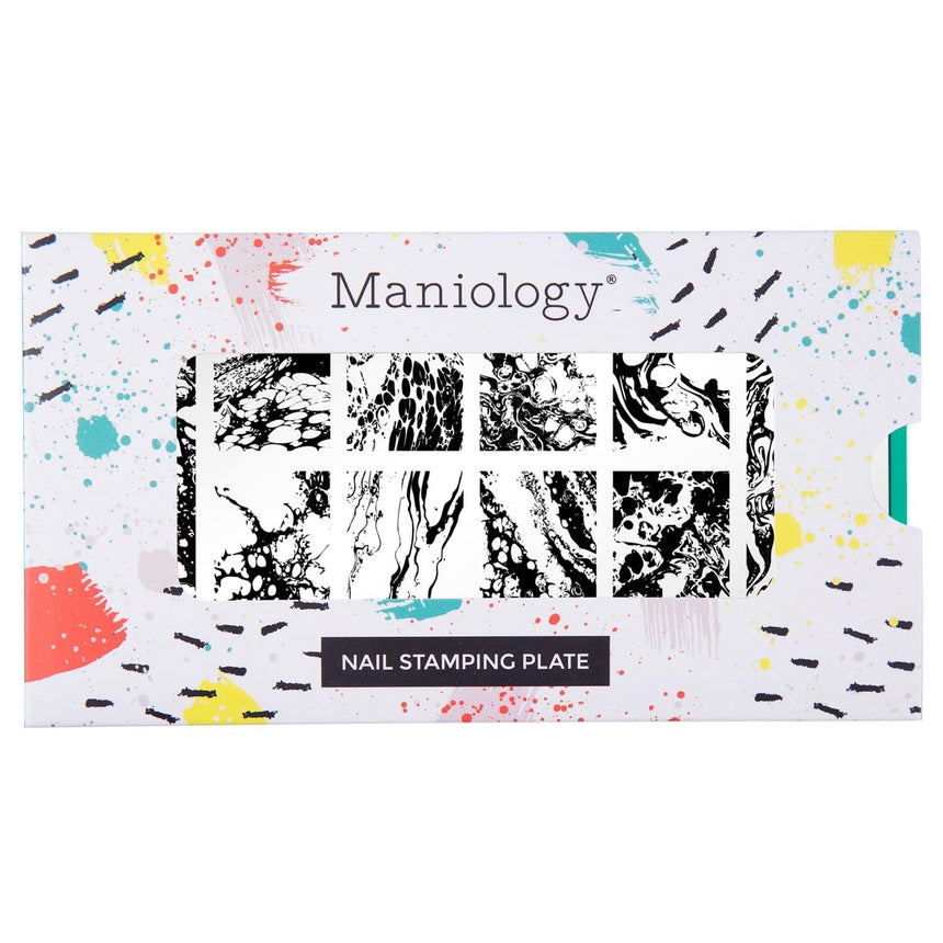 Special FX: Fluid Art (M464) - Nail Stamping Plate