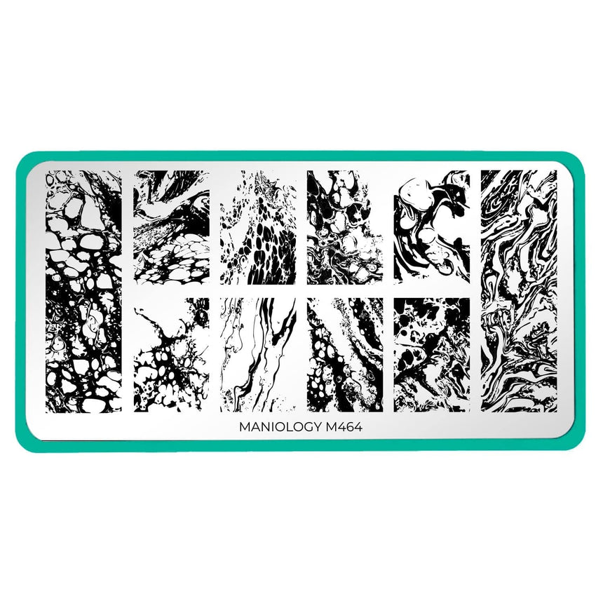 Special FX: Fluid Art (M464) - Nail Stamping Plate