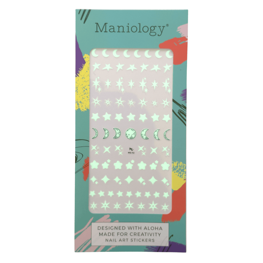 Star Struck (MS-112) - Glow In The Dark Nail Art Sticker