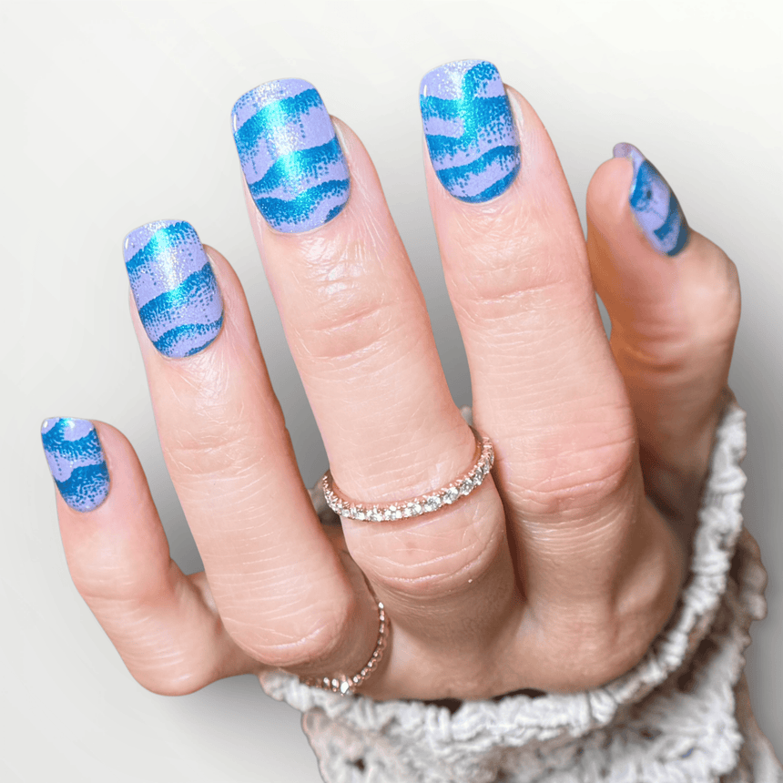 Starlit Skies (M676) - Nail Stamping Plate