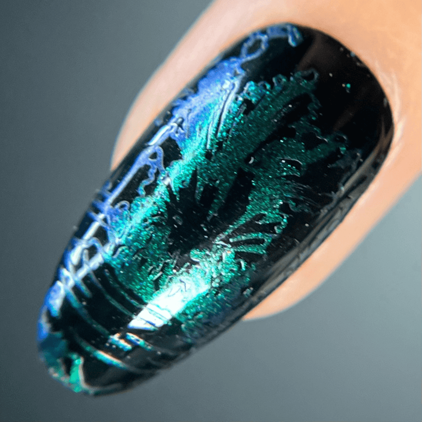 Sunrays: 3-Piece Aurora Duochrome Stamping Polish Set