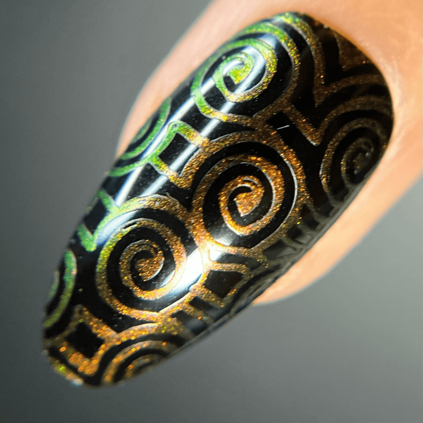 Sunrays: 3-Piece Aurora Duochrome Stamping Polish Set