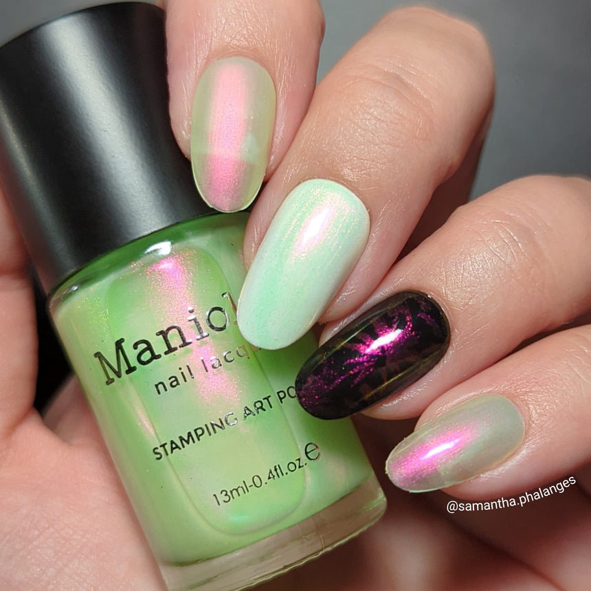 Sunrays: 3-Piece Aurora Duochrome Stamping Polish Set