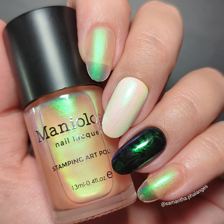 Sunrays: 3-Piece Aurora Duochrome Stamping Polish Set