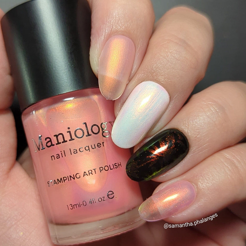 Sunrays: 3-Piece Aurora Duochrome Stamping Polish Set