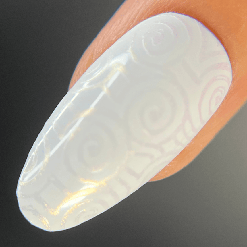 Sandbar (B475) - Aurora Duochrome Pink to Bronze Stamping Polish