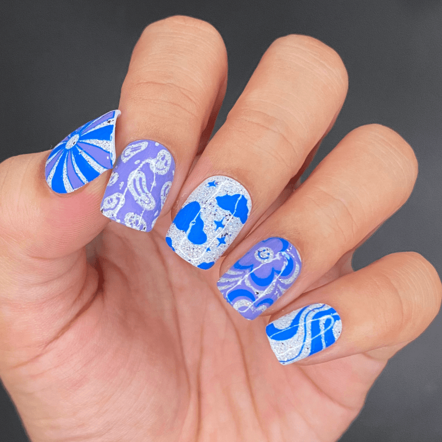 Sunshine Babe (M329) - Nail Stamping Plate