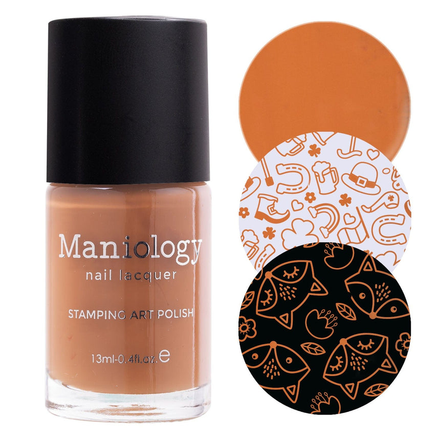 Sunshower: Marigold (B508) - Yellow Orange Cream Stamping Polish