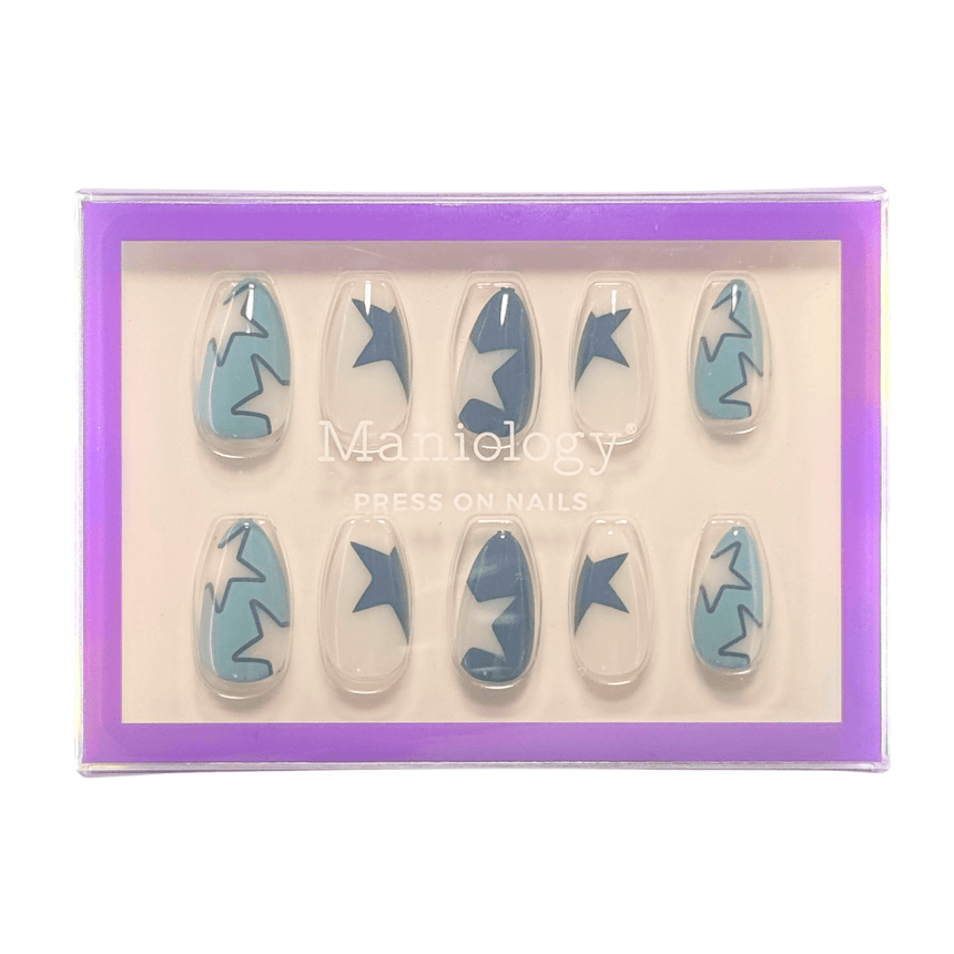 Supernova Press On Nails - Short Almond