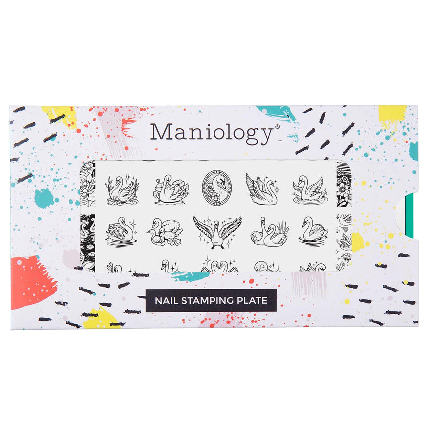 Swan Lake (M573) - Nail Stamping Plate