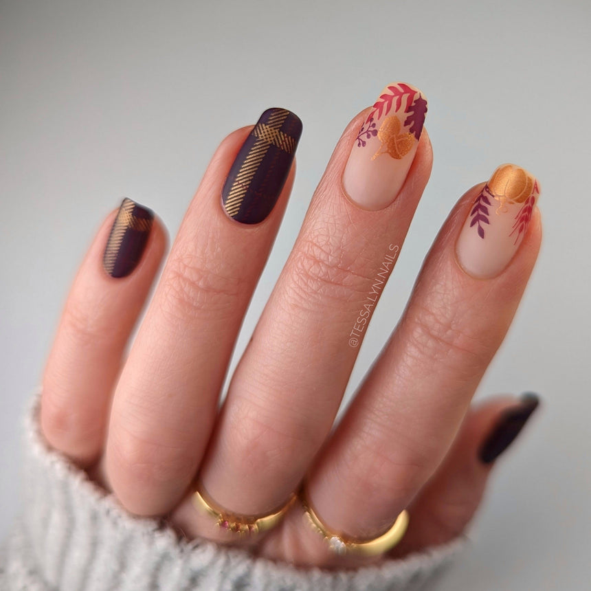 Sweater Weather: Set of 3 Nail Stamping Plates