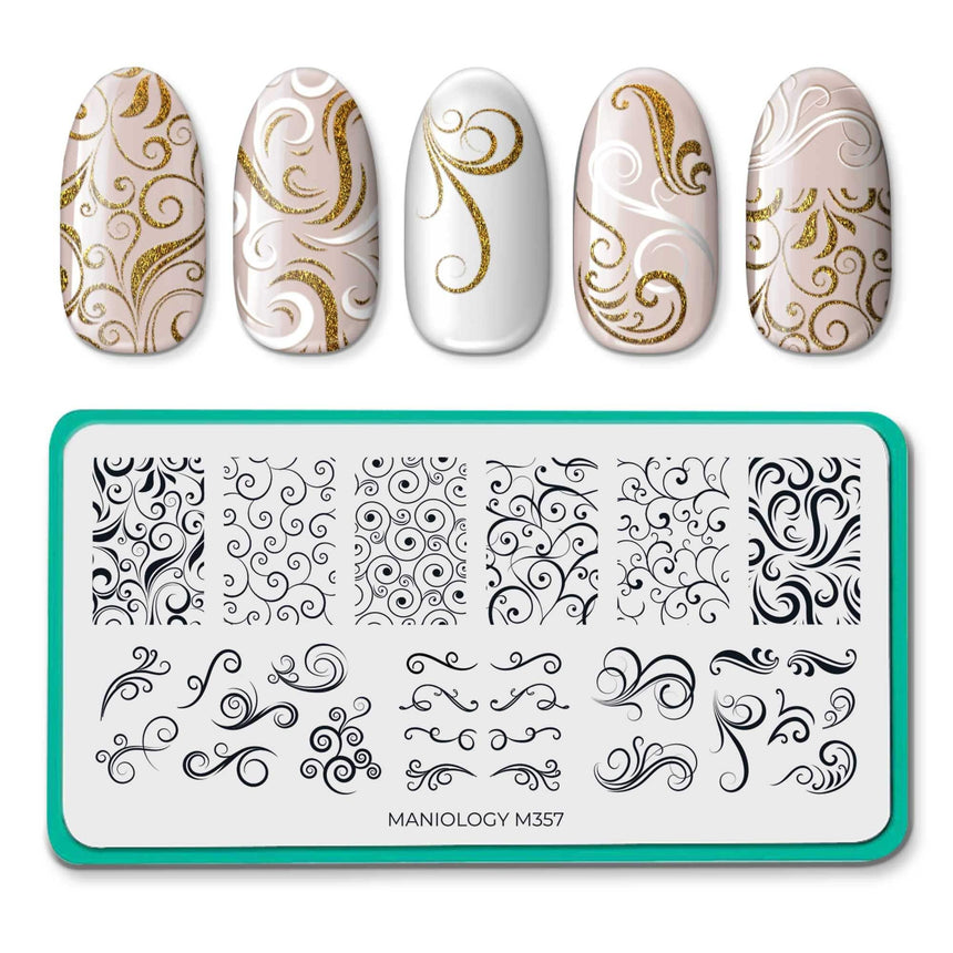Swirls: Nail Stamping Starter Kit